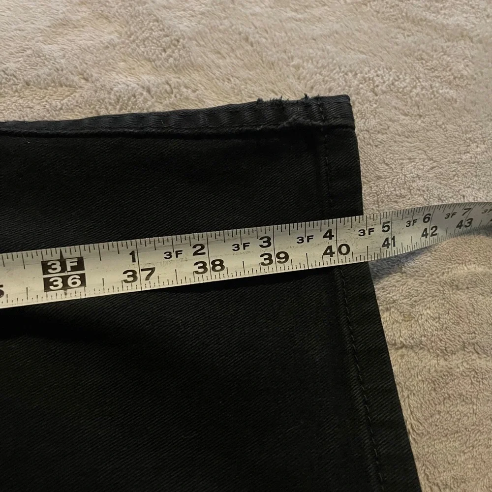 Levis 513 Jeans Mens 31x32 Black Slim Straight Denim Pants Stretch Streetwear
